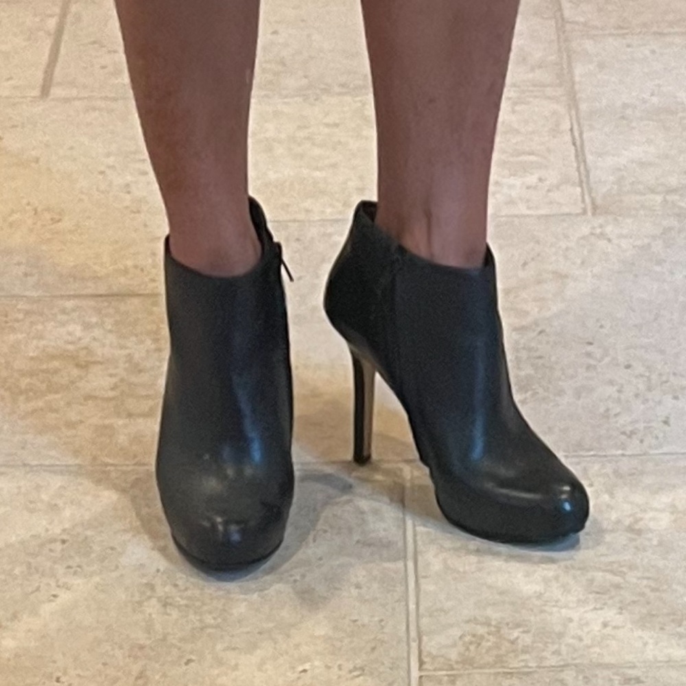 Ankle boots all leather